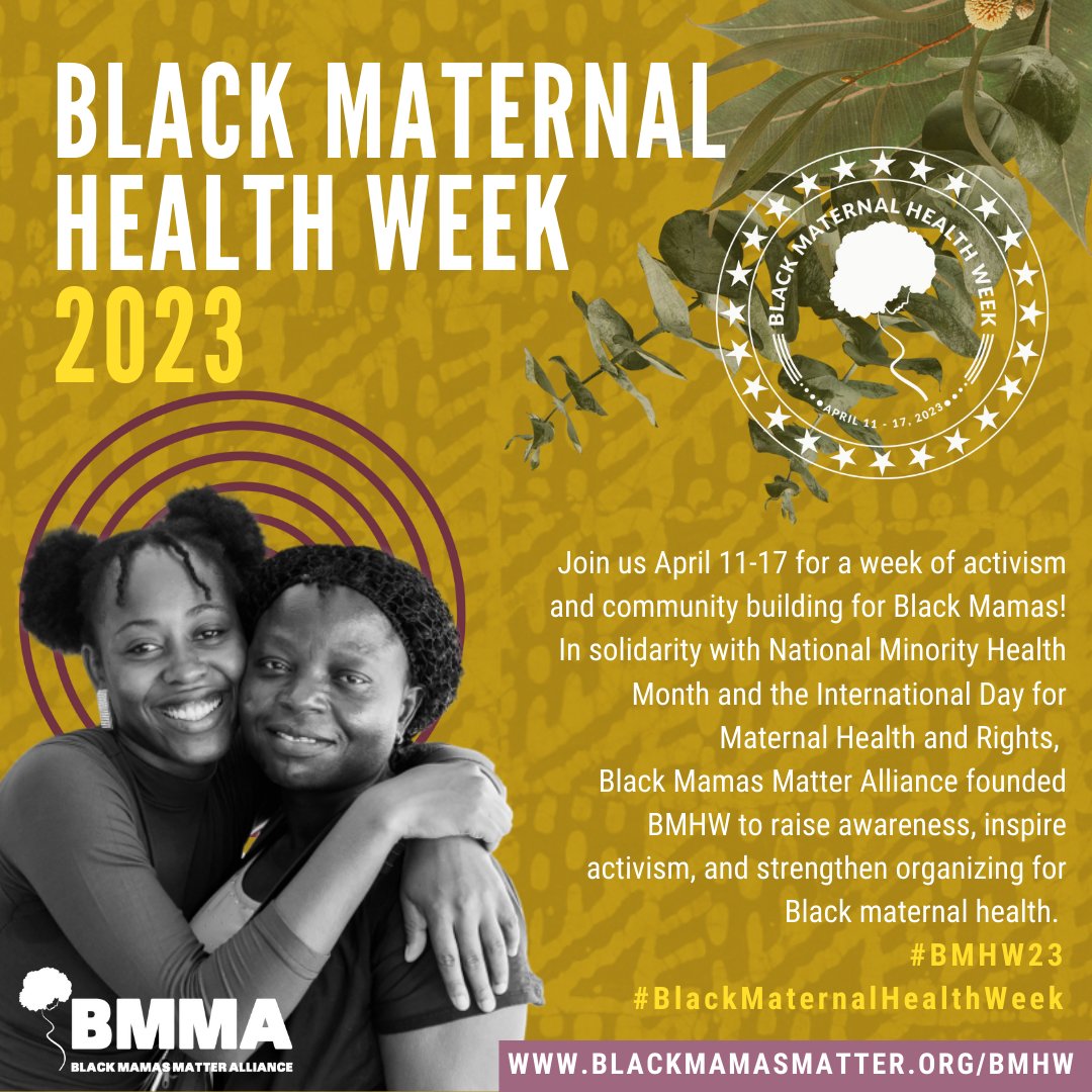 NM_OAAA's tweet photo. Black Maternal Health Week
April 11- 17  

Share the events you are attending for BMHW!!

https://t.co/IOzn72fEmp

#BLKNMHEALTH
#NMOAAA
#BMHW23 https://t.co/MF2PhMPj14