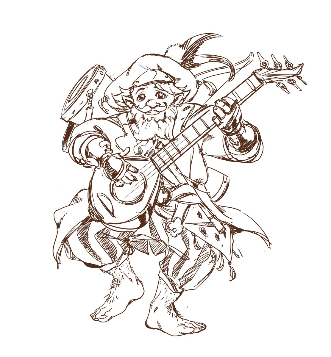 IngloriousBards's tweet photo. Arregus Willowbee
Halfling Bard

https://t.co/IoYkTO55I7 https://t.co/a7YMaHuHG9