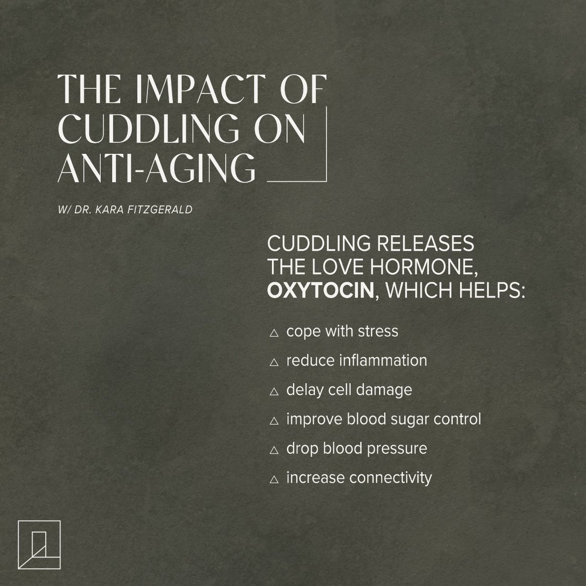 Love and connection are absolutely essential — not only for happiness, but for longevity! 🤍