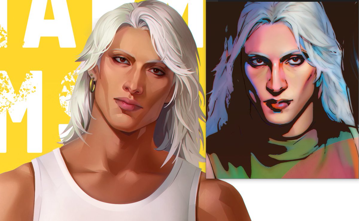 Qrt the character vs how you drew the character ✨