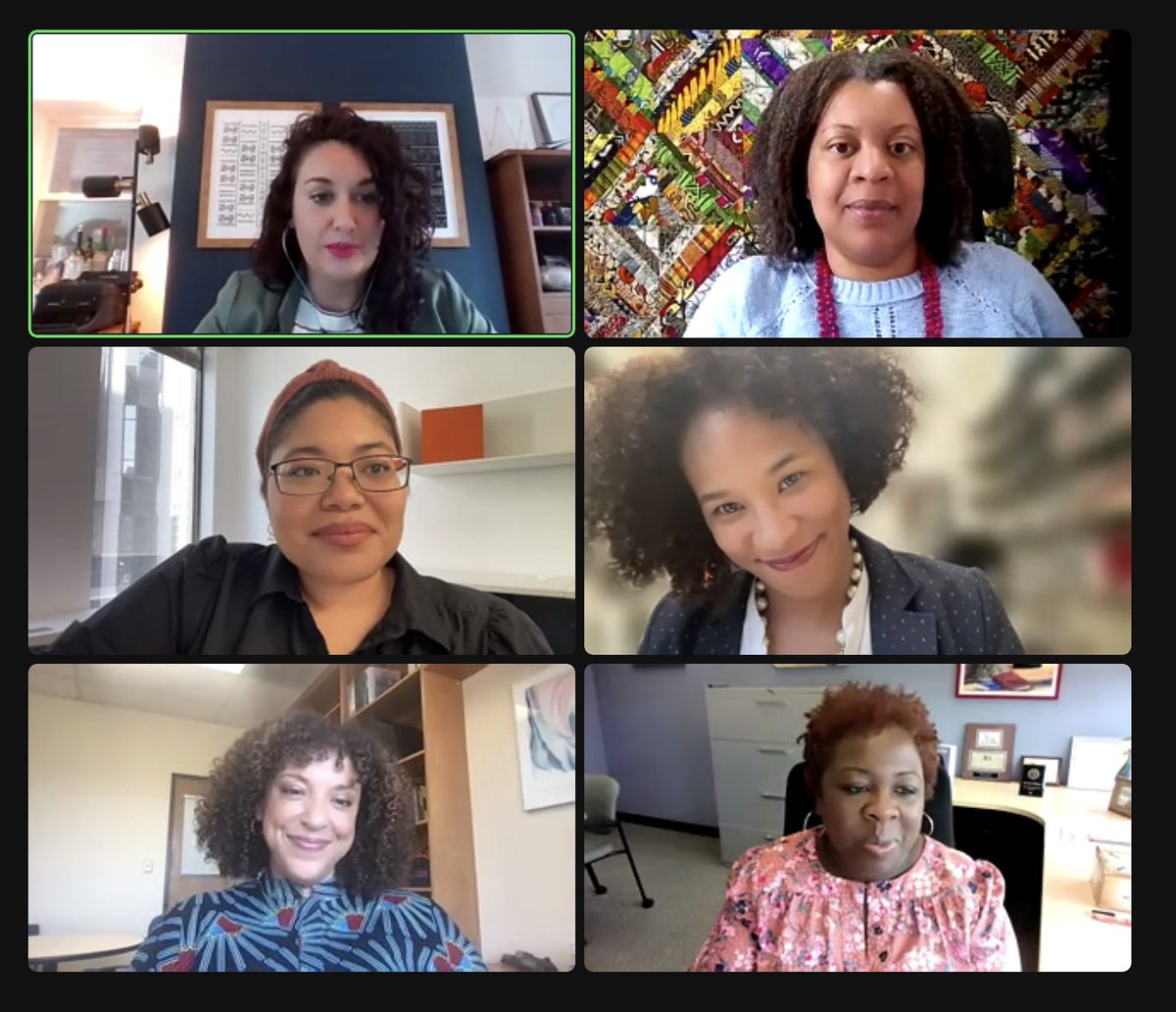 What a great way to kick off #AERA23, thank you to everyone who joined us virtually!

Gratitude to @Divsision_L, <a href="/KrystalVillano1/">Krystal Villanosa</a>, <a href="/janelletscott/">Janelle Scott</a>, <a href="/Prof_Wooten/">Melissa is waiting for Leo Grande to come thru...</a> &amp; <a href="/meganfrancis/">Megan Ming Francis</a> for such a thought-provoking conversation!