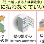 知らないと損するかも!？引っ越しする人は要注意『退去時に払わなくてもいいモノ一覧』