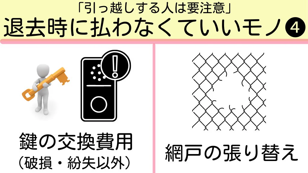 知らないと損するかも！？引っ越しする人は要注意『退去時に払わなくてもいいモノ一覧』