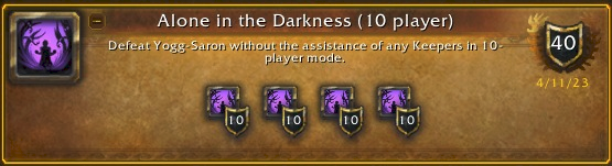 MrOrgmo's tweet image. My WoW classic guild, Muscle Dwarves, which I formed on the first night Classic launched, got Yogg 0 Lights down this evening!