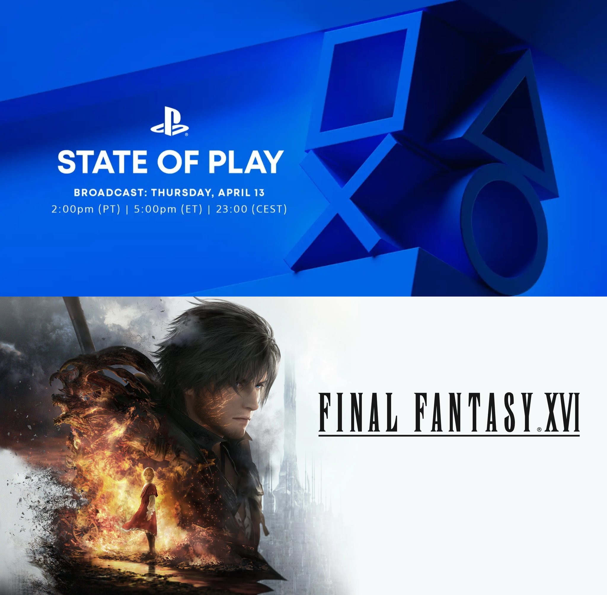 PlayStation State of Play (abril de 2023) - Como assistir e o que esperar  da apresentação Final Fantasy 16