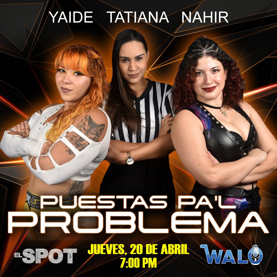 Contralona's tweet photo. 🔥 ¡REGRESAN LAS NENAS A QUEDARSE CON TODO! 🔥

@yaidepr, @TayJimenezPR y Nahir Robles están Puestas Pa'l Problema. Sintonízalas el próximo JUEVES, 20 DE ABRIL, EN VIVO en el programa EL SPOT 🎙 por @waloradio 105.1 FM / 1240 AM 🎧 y Contralona en Facebook 📲 https://t.co/KynOQakb46