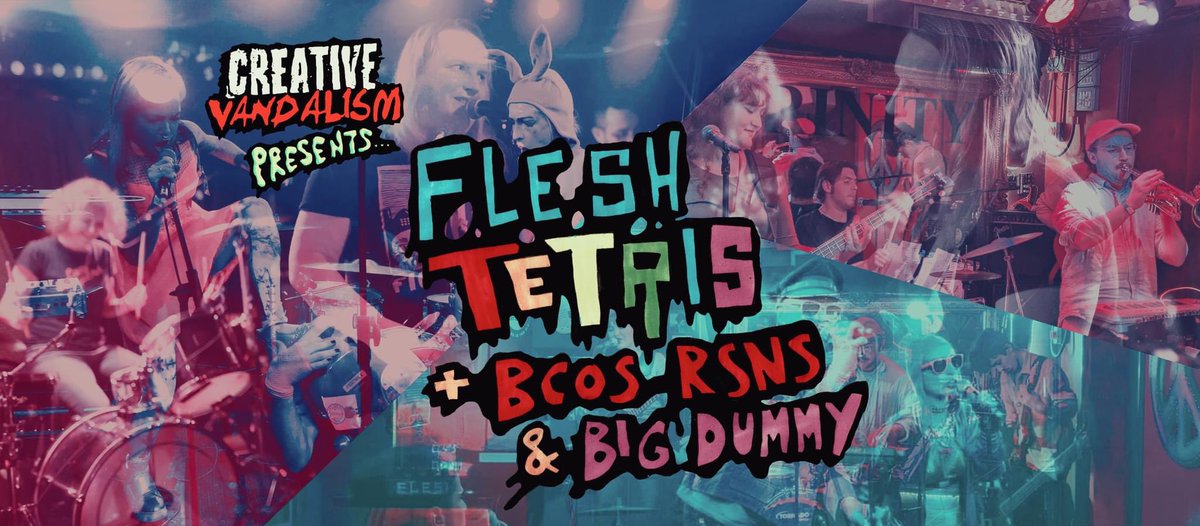 next gig! may 25th! <a href="/stowtradeshall/">Walthamstow Trades Hall</a> with <a href="/FleshTetris/">Flesh Tetris</a> and big dummy! get your tickets while they’re hot! wegottickets.com/event/578563
