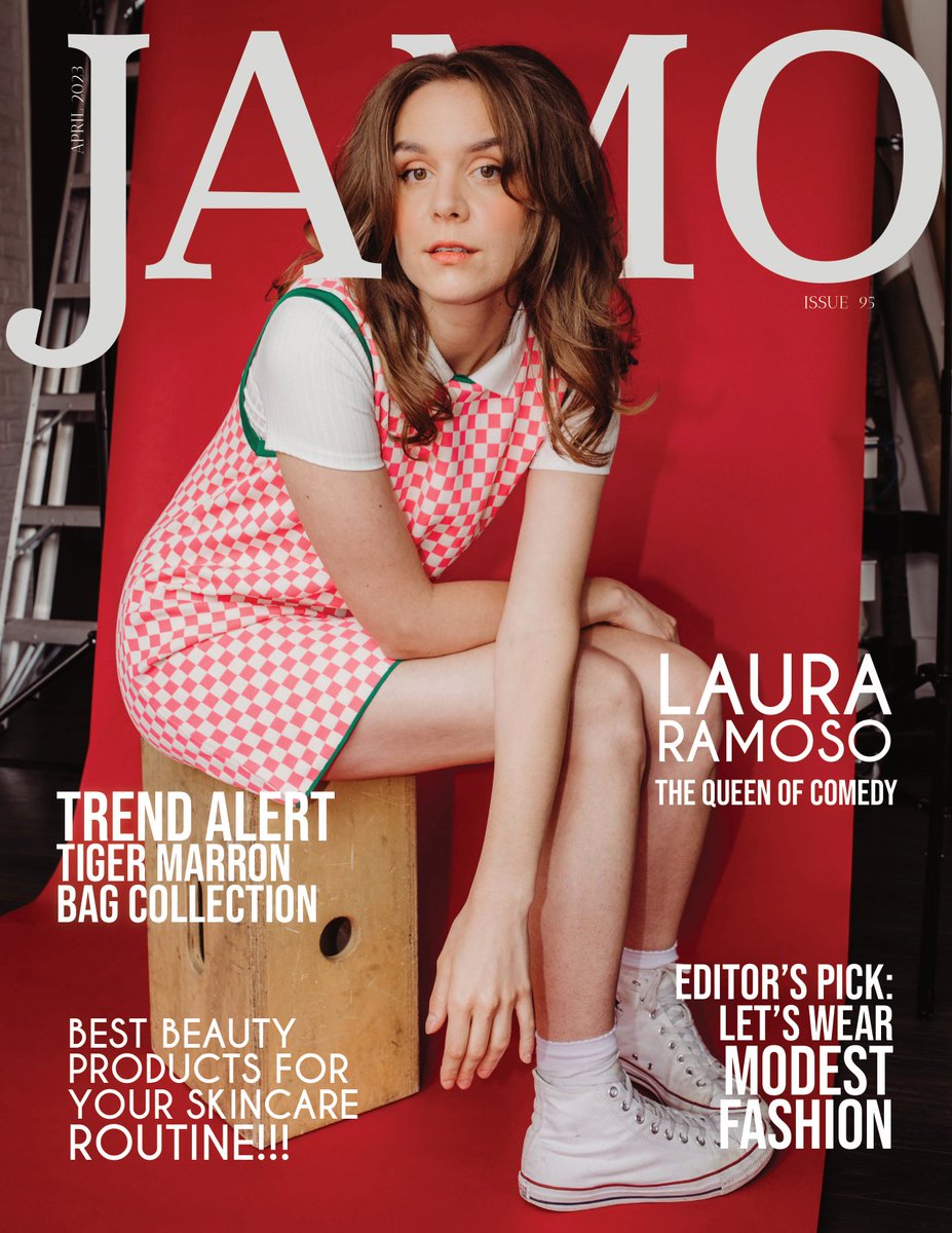 A #comedian and #TikToker noted for her amusing and relevant videos is #LauraRamoso. Her lively and amusing writing, which frequently includes #skits, #parodies, and #challenges, has won her fans. Catch up with Laura as she graces our #April cover. 📷😍 bit.ly/3GAslIg