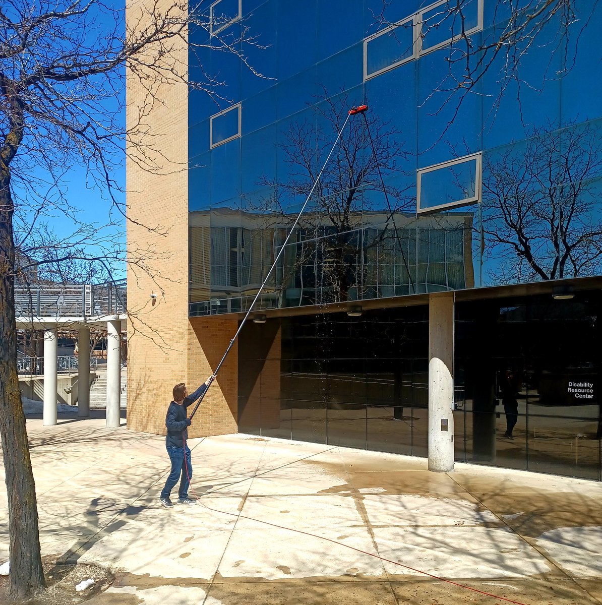 USU Facilities (@usu_facilities) on Twitter photo Our window washing crews at it again, keeping University Inn looking shiny and new ππ―πππ«β΄ Thanks, FM Windows crew! <a href="/USUHotel/">University Inn</a> <a href="/USUAggies/">Utah State University</a> <a href="/USUAggieLife/">True Aggie</a> <a href="/USUStudentAlum/">USU Student Alumni Association</a> #facilities #facilitiesmaintenance #windowwashers #universityinn #aggiesalltheway #commencement #spring Our window washing crews at it again, keeping University Inn looking shiny and new ππ―πππ«β΄ Thanks, FM Windows crew! <a href="/USUHotel/">University Inn</a> <a href="/USUAggies/">Utah State University</a> <a href="/USUAggieLife/">True Aggie</a> <a href="/USUStudentAlum/">USU Student Alumni Association</a> #facilities #facilitiesmaintenance #windowwashers #universityinn #aggiesalltheway #commencement #spring