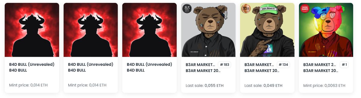pisix_m's tweet photo. Je viens de mint mes premiers #B4DBULLS de @Cryptocademia_ 
Les autres vont suivre quand les fees seront un peu plus bas.

J'espère que ca ne va pas trop se battre dans mon wallet avec les #B3ars ! 😜 https://t.co/7q1nDc0uHi