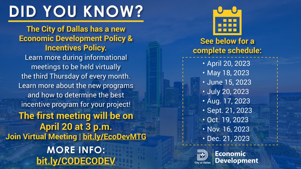 City of Dallas tweet media