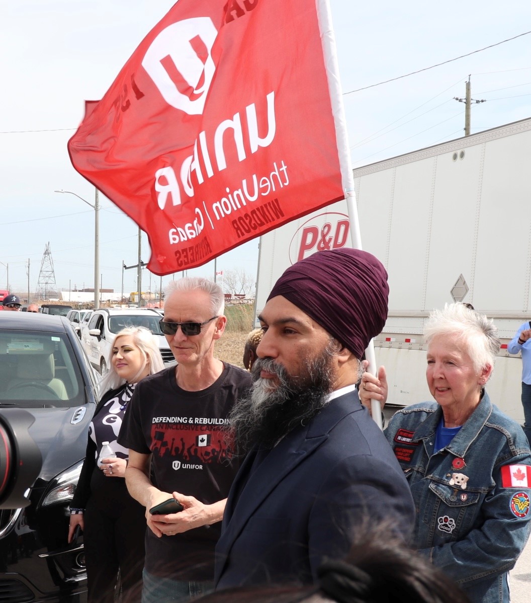 Unifor On Twitter NDP Leader theJagmeetSingh Lent His Support Today 