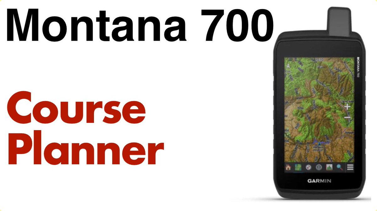AvoidingChores's tweet photo. #garmin Montana 700 - How To Use Course Planner https://t.co/QmlaotSwwz #outdoors https://t.co/75qmN4b4E1
