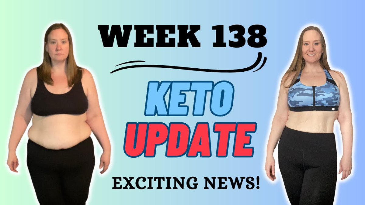 Best place for information and recipes for keto!

Week 138 Keto Update | Exciting News! Starting something NEW | Weight loss inspiration #ketoresults