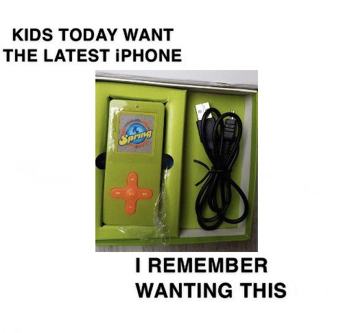 Iconic springmp3-speler😍