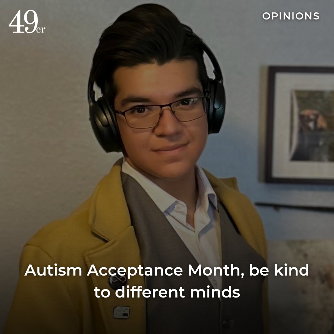 "Differences are good as long as you are not hurting anyone. The world needs different minds. We need people with brains that function differently, brains that have a certain spark."

Read more at: ow.ly/vEZx50NGuMX

✍️/📷: Vincent Medina

#Daily49er #AutismAwareness