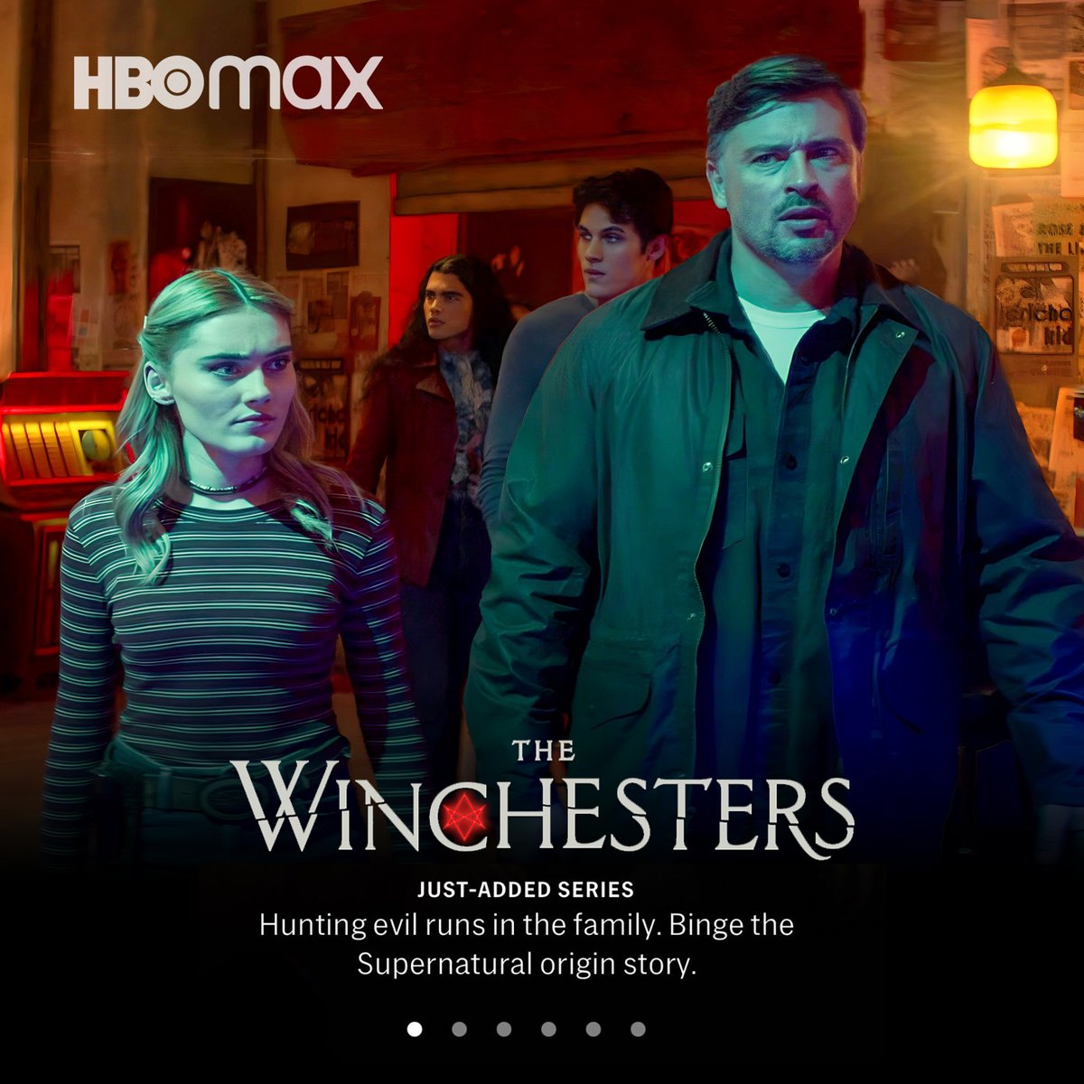 Catch Tom Welling on THE WINCHESTERS! Season 1 is streaming on HBO Max (US) now! 📺

#Smallville #TheWinchesters #SupernaturalFamily #SPN #SPNFamily #Supernatural #SPNFandom #MegDonelly #TomWelling #JensenAckles