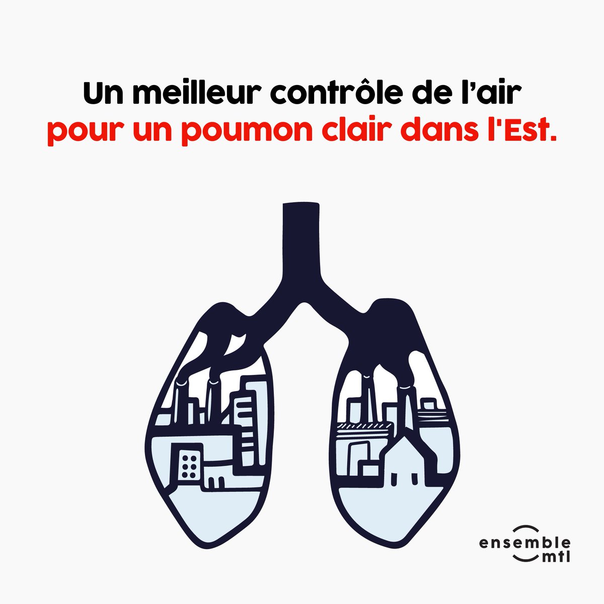 EnsembleMtl's tweet photo. Changeons d’air!🍃 

Aujourd'hui, Ensemble Montréal a présenté une motion pour renforcer le suivi de la qualité de l'air et assurer un développement durable de l'Est de Montréal.➡️https://t.co/wWspE0mcDY #polmtl https://t.co/BFuzYYIuhM