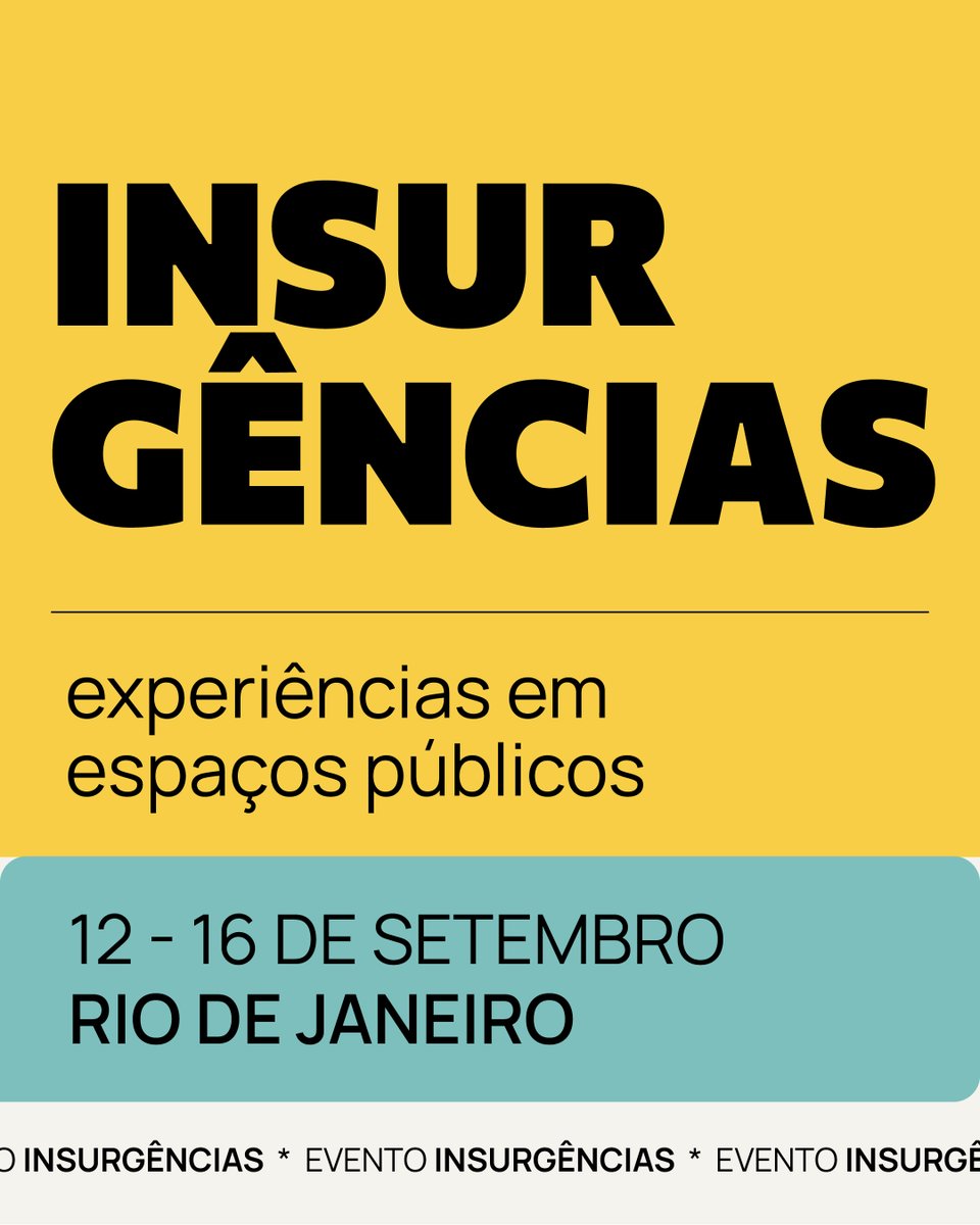 TransLAB.URB (@translaburb) on Twitter photo Estamos colaborando en la prod. del evento "INSURGENCIAS - experiencias desde el espacio público", organizado por PROURB-FAU/UFRJ, Ocupa Tu Calle y Placemaking Brasil #insurgencias2023 #fiiu8 #placemakingBR #placemakinglatinoamerica #peru #riodejaneiro #brasil Estamos colaborando en la prod. del evento "INSURGENCIAS - experiencias desde el espacio público", organizado por PROURB-FAU/UFRJ, Ocupa Tu Calle y Placemaking Brasil #insurgencias2023 #fiiu8 #placemakingBR #placemakinglatinoamerica #peru #riodejaneiro #brasil