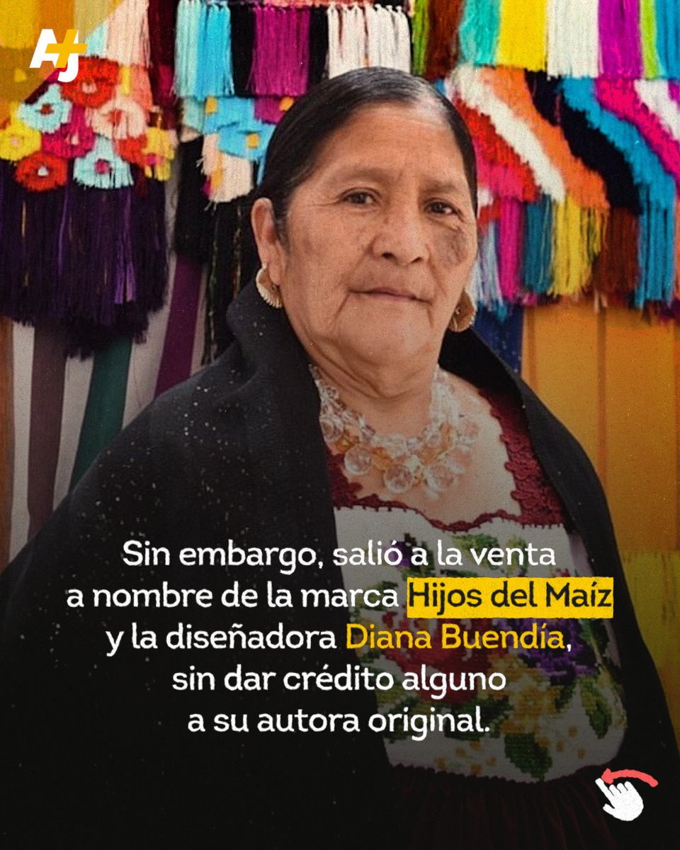 ajplusespanol's tweet photo. 🪢⚠️ La famosa capa de Tenoch Huerta es una pieza de la artesana purépecha Feliciana Bautista, quien no recibió el crédito. 🪡🪶 https://t.co/YRQ32ddmcS