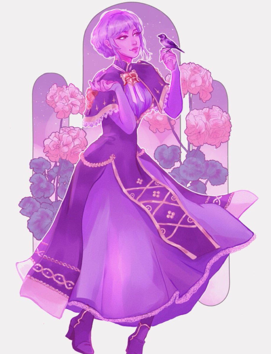 peacchuu's tweet photo. Hi #PortfolioDay 🌸
My name is peachy and I’m a freelance artist, I love using bright color palettes and drawing pretty girls 💕✨ https://t.co/Ig7qOk2LeE