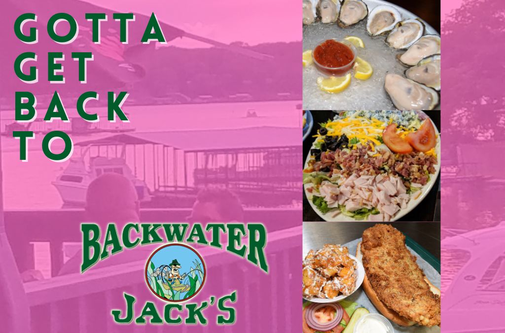 BWJacksLO's tweet photo. You 𝘒𝘕𝘖𝘞 you've gotta...
😎 So when are you gonna?
https://t.co/SoodPLLvbV

#LakesideDining #LakeoftheOzarks #GottaGetBack #BackwaterJacks https://t.co/v2sZ2OvHEp
