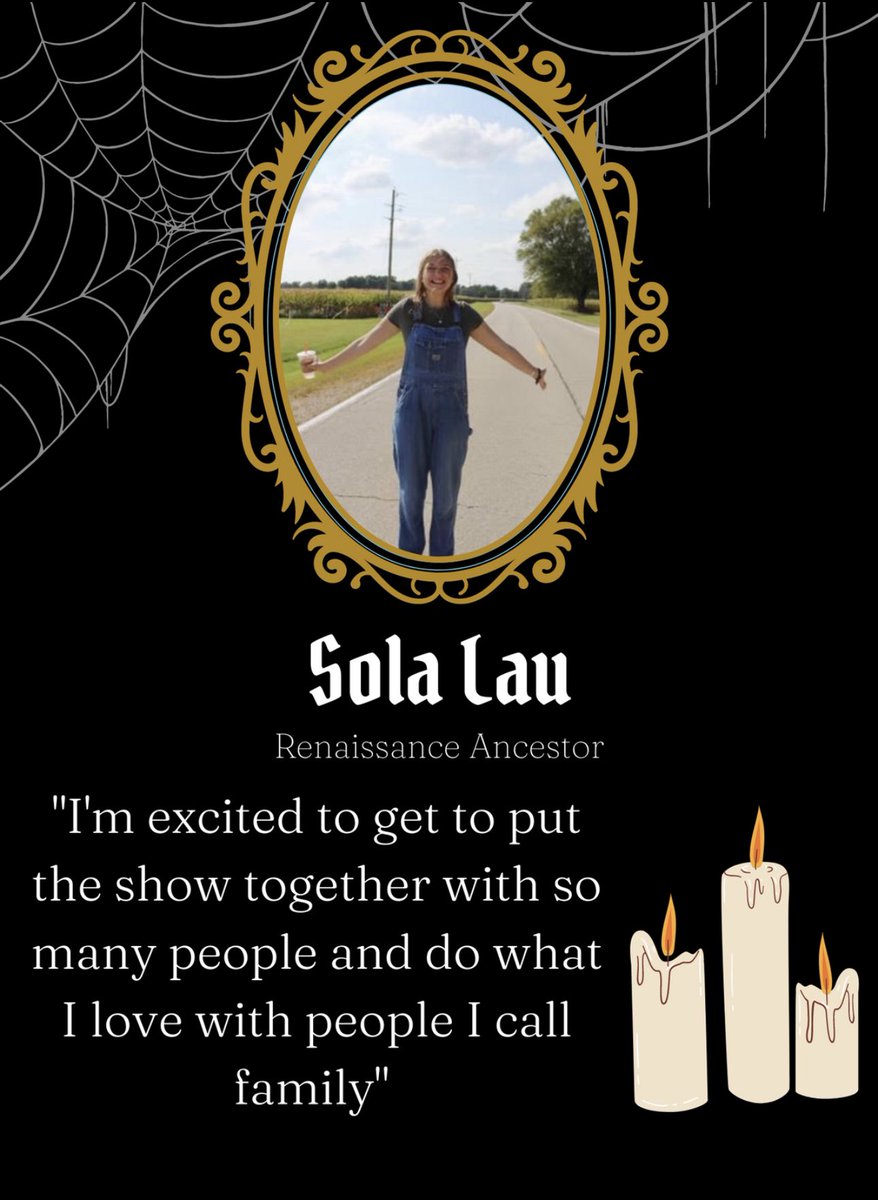 BHSTheatre2's tweet photo. Everyone meet Sola! This is Sola’s fifth show at BHS! She has previously been involved in Bright Star, Selfie, Almost Maine, and The Little Mermaid. Sola is super excited to show off her hard work! Buy tickets at https://t.co/l2nlsA45hS! https://t.co/XxgVJ2oPhC