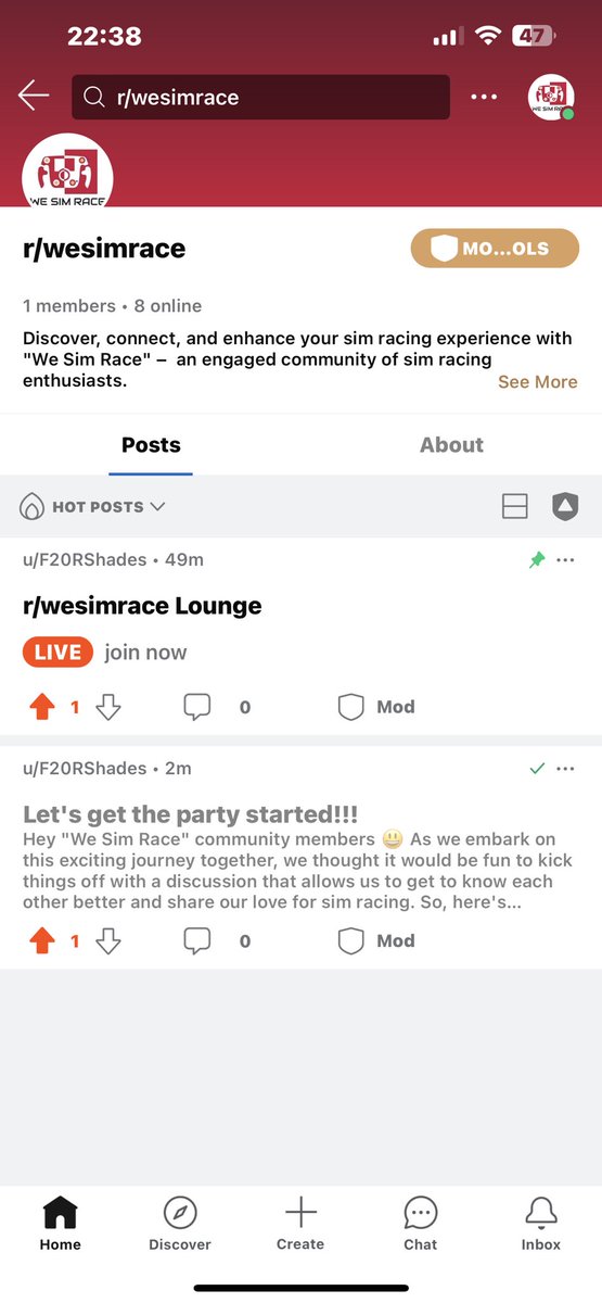 Come and join the party reddit.com/r/wesimrace/?u… #simracing #simracers #reddit