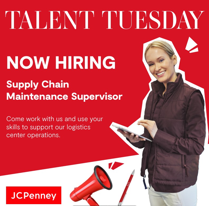 The opportunity you have been waiting for! 🤩
Help us manage day-to-day maintenance activities as a Maintenance Supervisor.
Apply today: bit.ly/3KwPj4o. 
#supplychain #georgia #forestpark #maintenance #love2beJCP