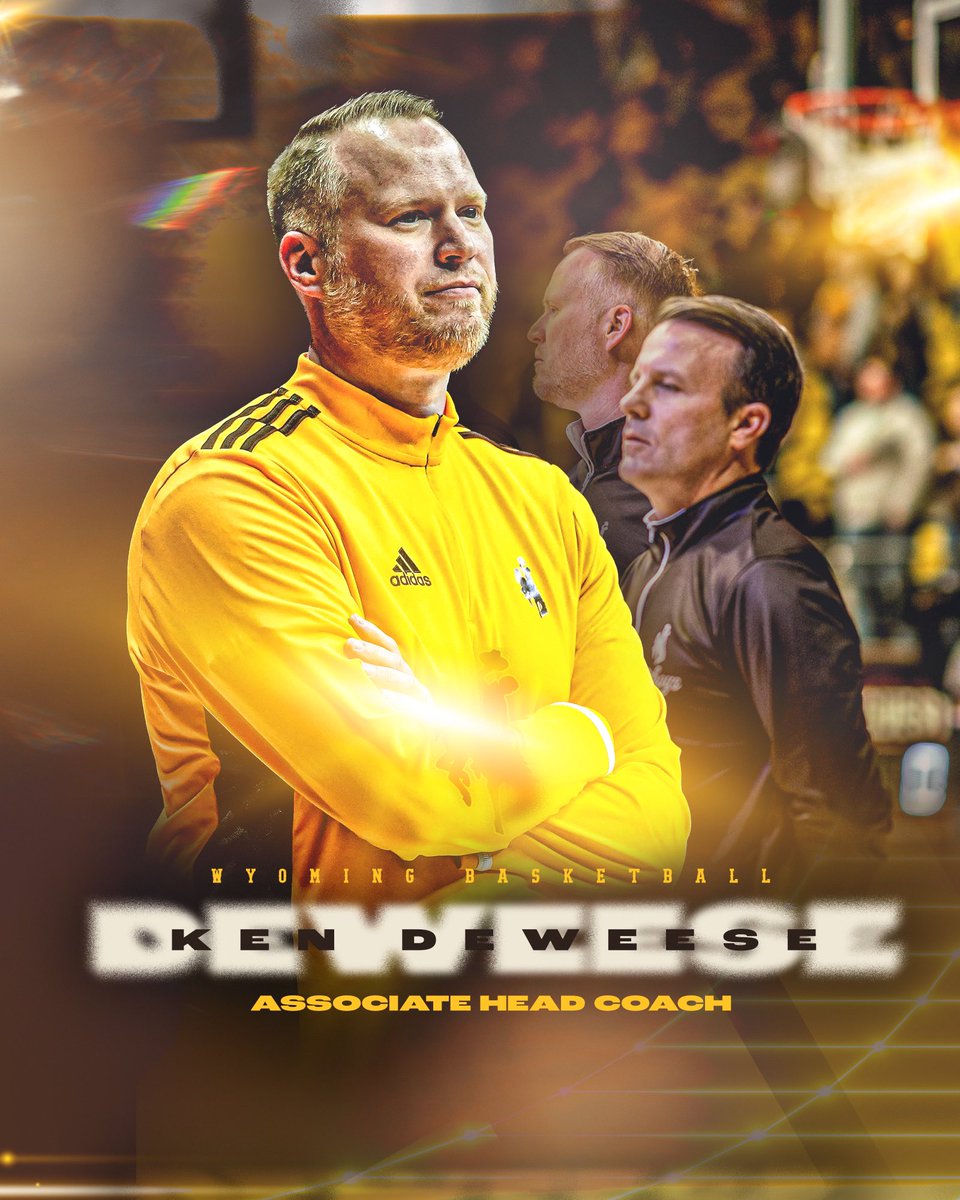 wyo_mbb's tweet photo. Ken DeWeese Named Associate Head Coach for Cowboy Basketball 🤠🆙

📰 | https://t.co/vr3XsBYYEG https://t.co/DuRsx11DGM