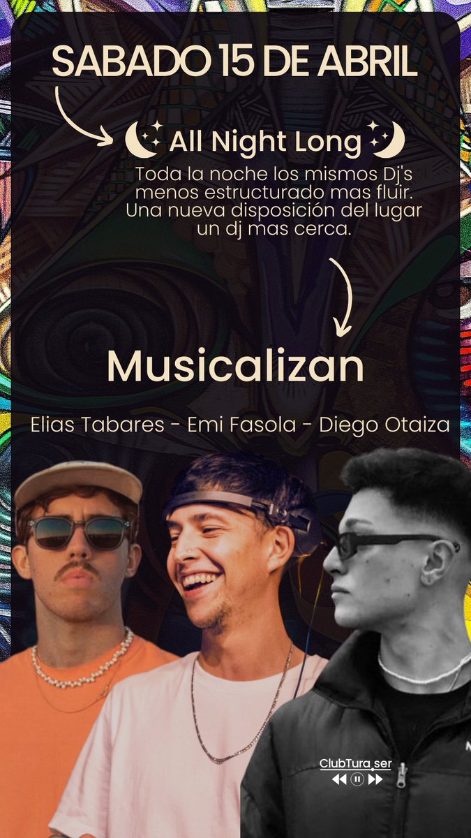 eliastabares01's tweet photo. Sábado 15/04 en ClubTura.ser https://t.co/Qreaq4jZgo