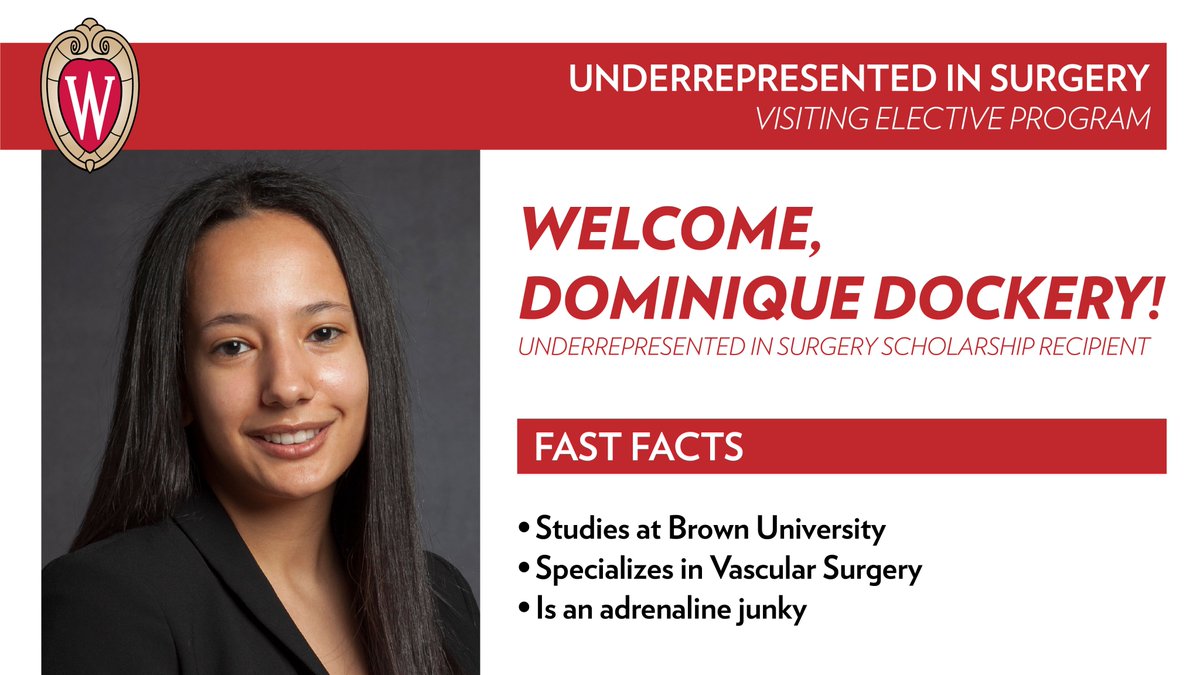 WiscSurgery's tweet image. Our Underrepresented in Medicine (URiM) scholarship is now accepting applications for the 2023-24 school year! MS4s, join a cohort as incredible as last year's, pictured here, and get all the details here: surgery.wisc.edu/education-trai…