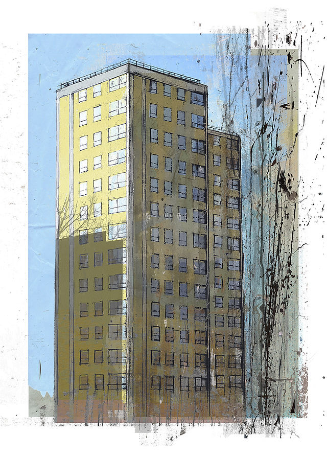megzigzag's tweet photo. It's #PortfolioDay so here's some of my prints. I work in digital collage, adding and manipulating layers of photo textures to drawings in Photoshop. 
More at https://t.co/tb6t0U24Fr. I sell prints to order and sometimes do commissions. 
 #bristolart #digitalcollage https://t.co/Zm8epN0Drz