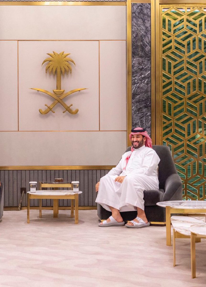 عرّاب الرؤية الأمير محمد بن سلمان اليوم 🇸🇦❤️.