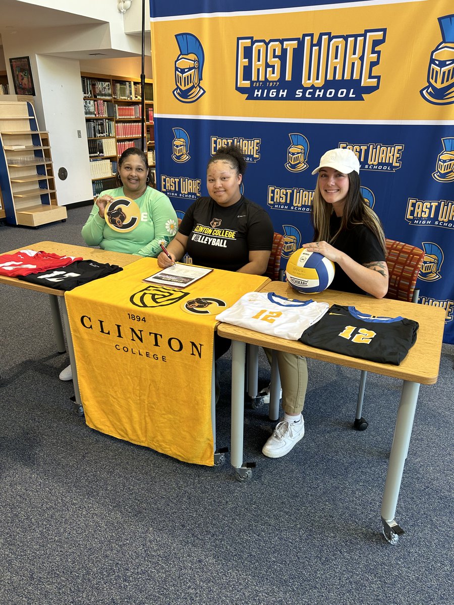 Congratulations, Shelby Fuller, for signing to play volleyball at Clinton College next year!