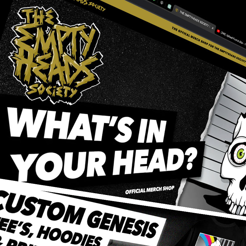 What's up crew!
Mark your calendar for this friday for the official launch of the Emptyheads shop. Holders with 5 or more genesis heads will be able to claim their free limited edition deck starting Friday as well. 

We will also be releasing details on the Game of Skate + more!