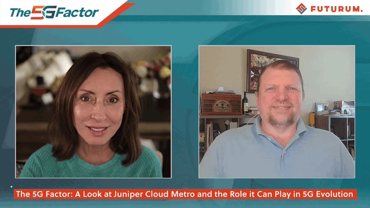 BillRuff_'s tweet photo. #5GFactor: @TheFuturumGroup hosts @ShellyKramer & @RonWestfallDX discuss @Juniper’s Cloud Metro offering & its role in shaping #5G network builds. https://t.co/IcsLQz8mqj
#Juniper #JuniperCloudMetro #CSPs #automationasaservice #ParagonAutomation #sustainability https://t.co/8tOTHLXNKK