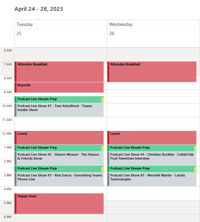 The Schedule for the @CommsvNext #CommsvNext Podcast Powered & Sponsored by @VulTechSol is now Finalized! We have amazing guests such as @tomarbuthnot @sharoneweaver @G12COM_COM @buckleyplanet & @attendantpro! Looking forward to this being a huge success! 

Times are in MDT