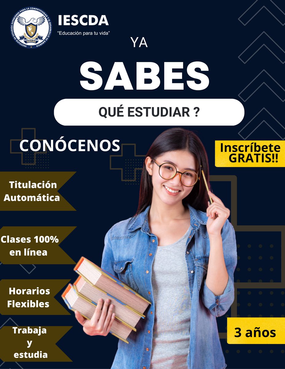 INSTITUTO DE ESTUDIOS SUPERIORES IESCDA tweet media