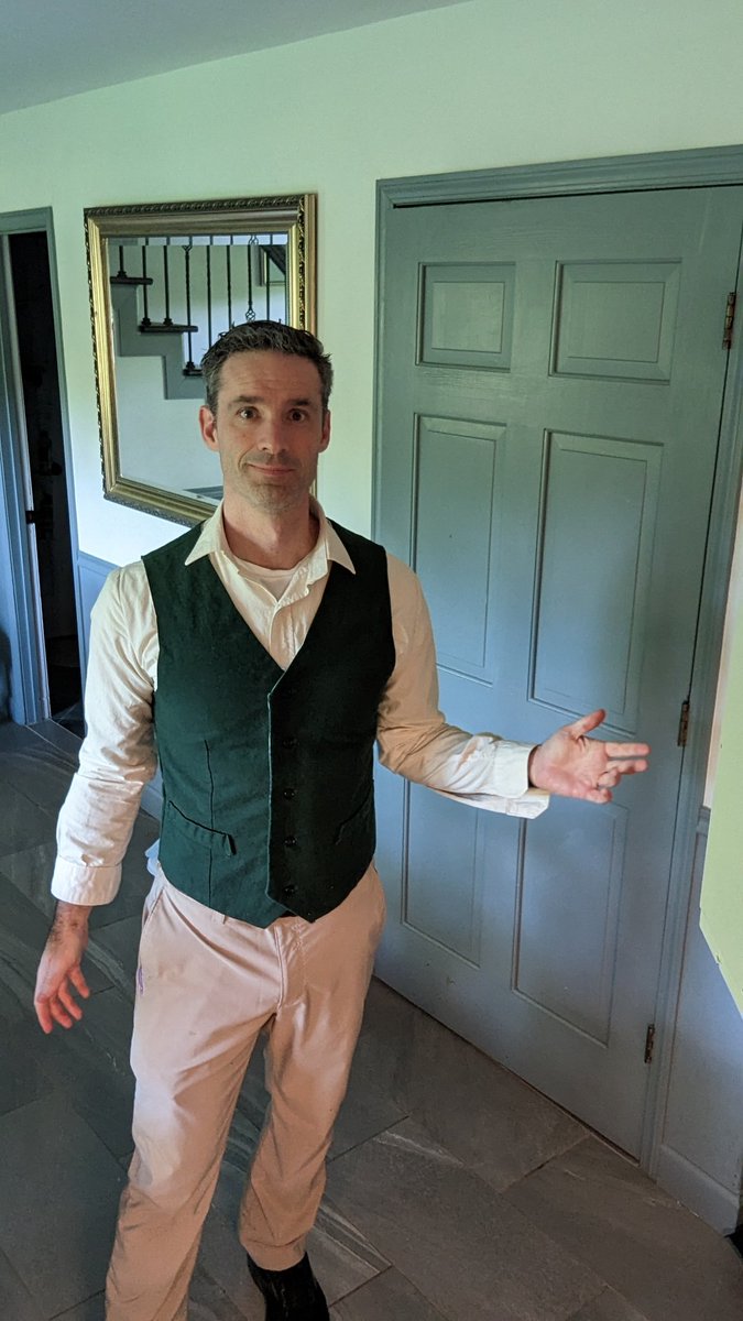 evandaremington's tweet photo. I made this shirt and vest. https://t.co/ATy0JfiCv6