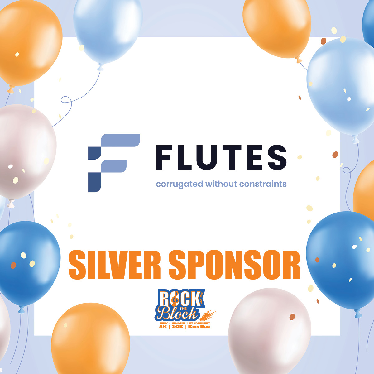 RockTheBlockRun's tweet image. Thank you Flutes Inc. for being a Silver Sponsor of #RTBR23. You are helping us support organizations that benefit the youth and families of Johnson County. ow.ly/Qtq050NicTg
