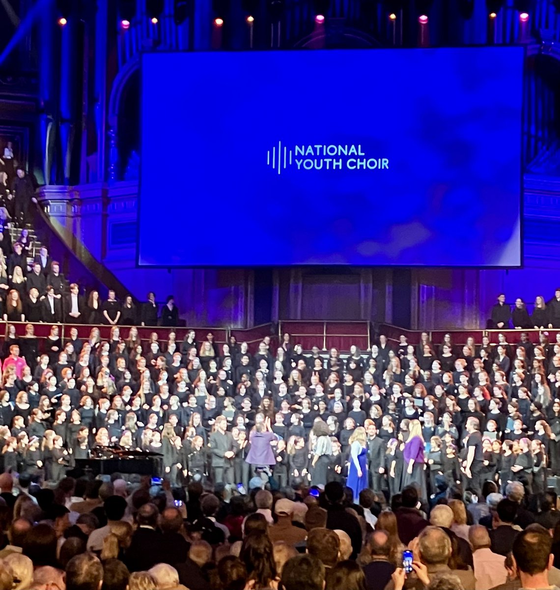 An unbelievable evening: huge congratulations to the outstanding @natyouthchoir and many thanks to @LucyJoyMorris for the invitation. @benparrymusic Long Song is amazing. Bravo all!