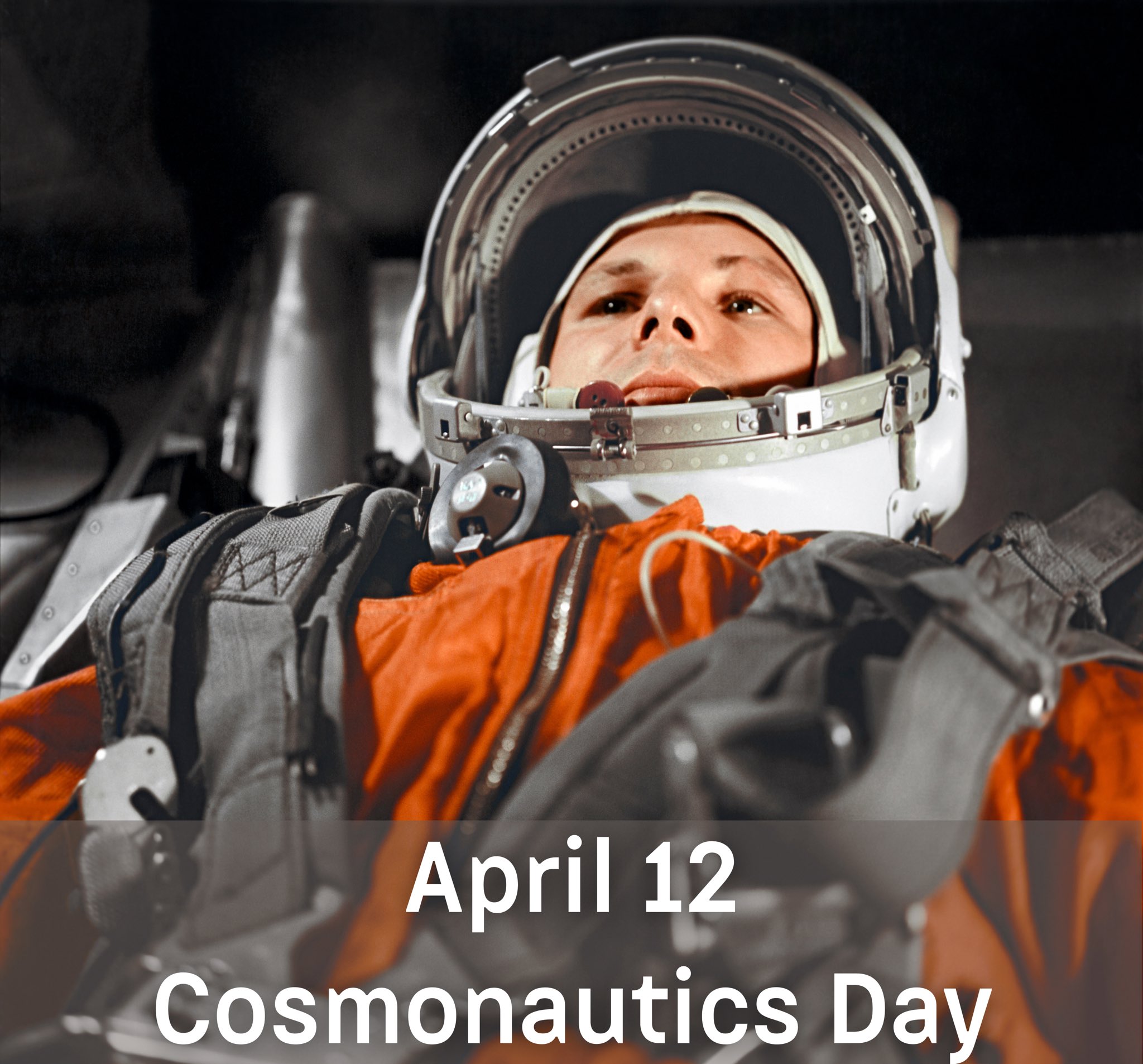 Russian Mission Vienna on X: "🚀 April 12 is Cosmonautics Day 👨‍🚀 On this day in 1961 Soviet cosmonaut Yuri Gagarin made the world's first human space flight aboard the «Vostok-1» spacecraft