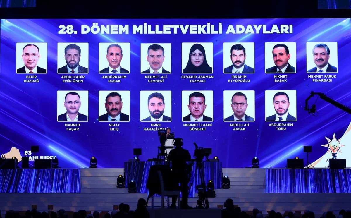 Cumhurbaşkanımız Sn. <a href="/RTErdogan/">Recep Tayyip Erdoğan</a> ‘ın teşrifleriyle Seçim Beyannamesi ve Milletvekili Aday Tanıtım programımızı gerçekleştirdik.

Ekonomide, sağlıkta, yatırımda, ihracatta, istihdamda #TürkiyeYüzyılı başlıyor…

📎akparti.org.tr/secimbeyanname