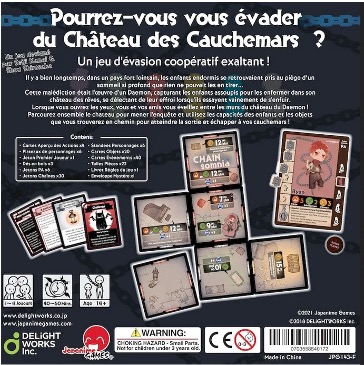 paradoxetempor1's tweet photo. Échappez-vous du château des cauchemars du Daemon avec CHAINsomnia de Shou Aoyam, Yukio Shimami et Yuso Taya chez @JapanimeGames !!!
➡️ Article : https://t.co/PaXAtkXs1M
#maddistribution #j2s #jeudesociete #boardgames @Kickstarter https://t.co/xR4pY3Fo93