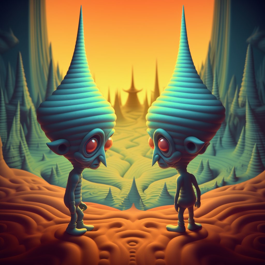 NotedNoOne's tweet image. "Are you thinking what I'm thinking?"
"Are you thinking what I'm thinking?"
#midjourney #midjourneyv5 #aiartcommunity #generativeart #friends #wednesdaymotivation