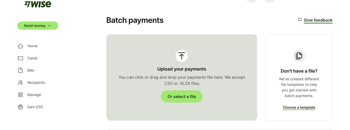 slavapereg's tweet photo. @Wise why you do not display the same error message before me even trying to upload a CSV?
The little things that show whether or not a business values it's customers and their time.
#notreallywise https://t.co/dMv7doIQPt