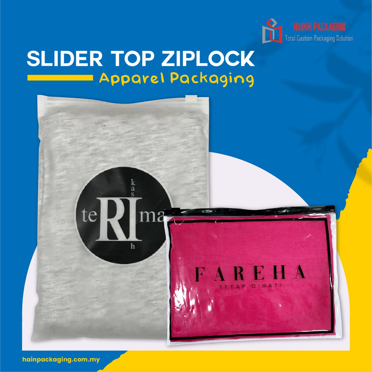 HainPackaging's tweet image. Hop on the custom plastic packaging express and see your brand grow all over Malaysia! Enhance customer satisfaction and make their traveling experience a fun one too!

wa.me/601169872289
#customplasticpackaging #plasticpackagingmalaysia #custompackaging #packagingdesigns