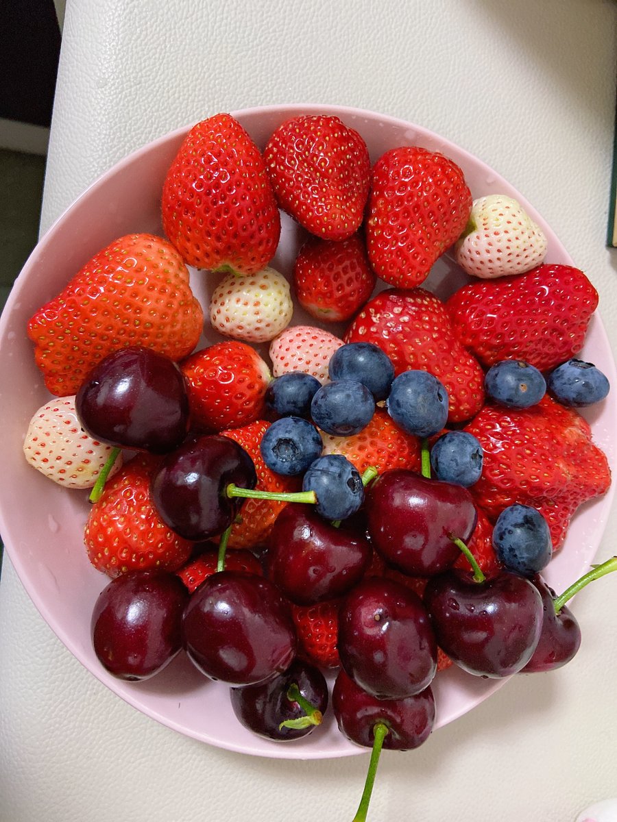 Eat some fruit to supplement the nutrition you need at night. Cherries and strawberries are one of my favorite fruits.