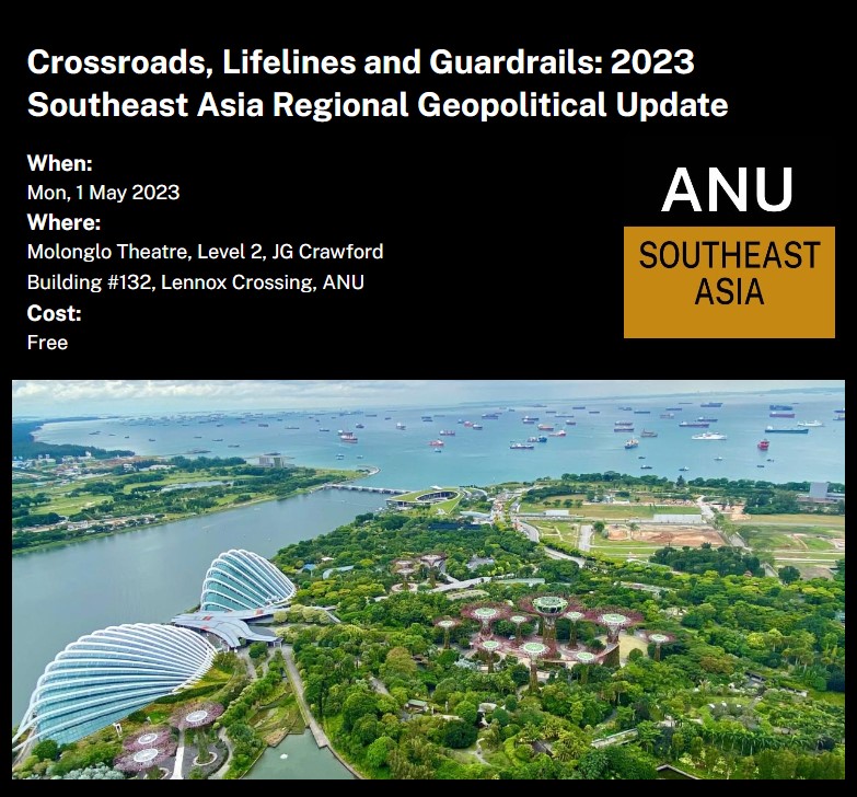 AusASEANEAS's tweet photo. Don't miss the chance to explore and understand strategic developments in #SoutheastAsia with Singaporean FM @VivianBala and other leading experts. Register for @ANU_SEAsia's Southeast Asia Regional Geopolitical Update today🖊️https://t.co/4wnX9Q49VA https://t.co/IKTema2KeO